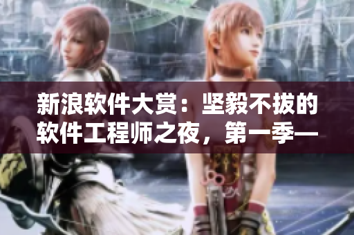 新浪软件大赏：坚毅不拔的软件工程师之夜，第一季——忘不掉的前任