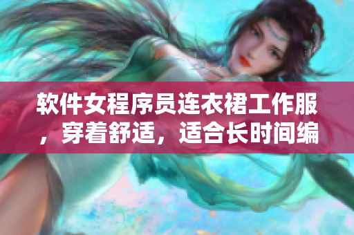 软件女程序员连衣裙工作服，穿着舒适，适合长时间编写代码使用。