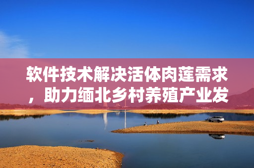 软件技术解决活体肉莲需求，助力缅北乡村养殖产业发展