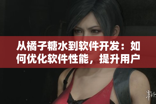 从橘子糖水到软件开发：如何优化软件性能，提升用户体验