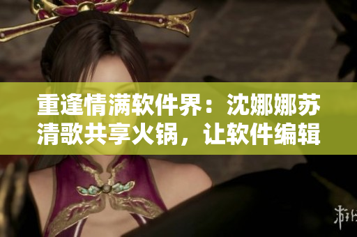 重逢情满软件界：沈娜娜苏清歌共享火锅，让软件编辑即刻品尝温馨亲情