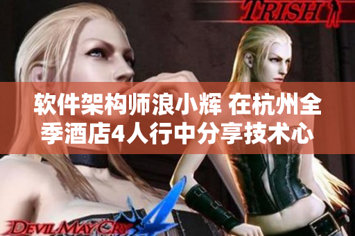 软件架构师浪小辉 在杭州全季酒店4人行中分享技术心得