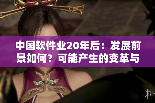 中国软件业20年后：发展前景如何？可能产生的变革与机遇
