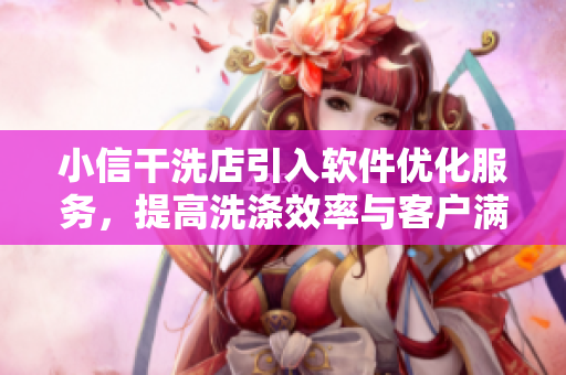 小信干洗店引入软件优化服务，提高洗涤效率与客户满意度