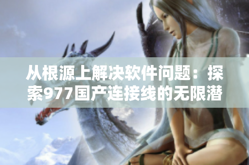 从根源上解决软件问题：探索977国产连接线的无限潜力