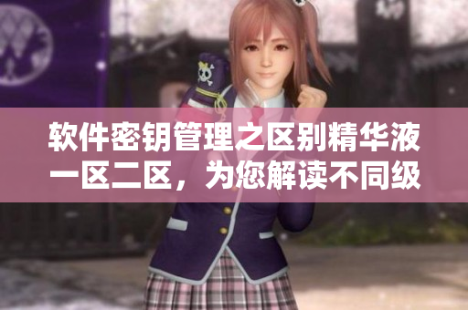 软件密钥管理之区别精华液一区二区，为您解读不同级别保护