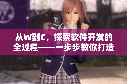 从W到C，探索软件开发的全过程——一步步教你打造高质量的软件产品