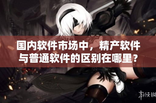 国内软件市场中，精产软件与普通软件的区别在哪里？——详细解析
