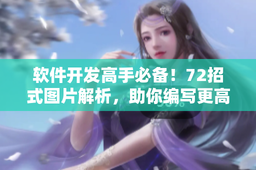 软件开发高手必备！72招式图片解析，助你编写更高效的软件