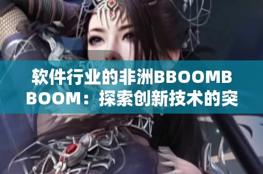 软件行业的非洲BBOOMBBOOM：探索创新技术的突破之路