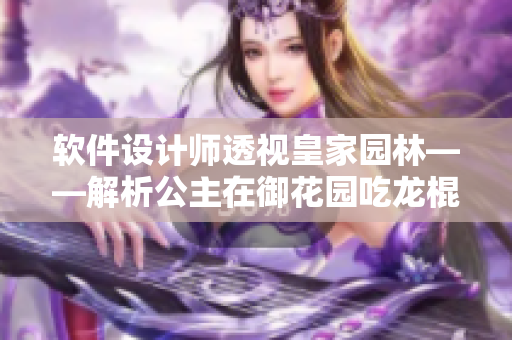 软件设计师透视皇家园林——解析公主在御花园吃龙棍的秘密