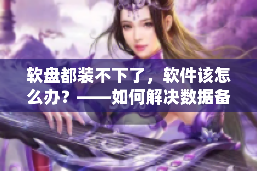 软盘都装不下了，软件该怎么办？——如何解决数据备份和存储问题
