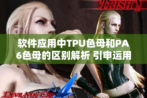软件应用中TPU色母和PA6色母的区别解析 引申运用和技术细节分析