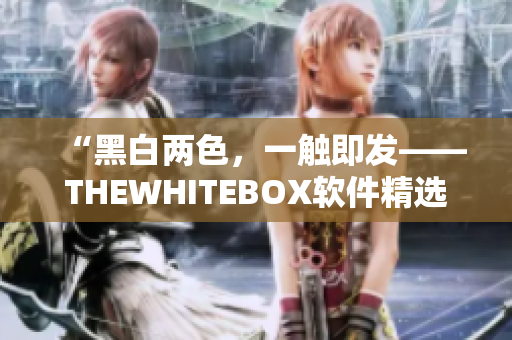 “黑白两色，一触即发——THEWHITEBOX软件精选”